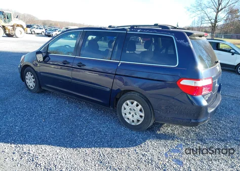 2007 Honda Odyssey Lx from USA, damaged, VIN 5FNRL38207B135626